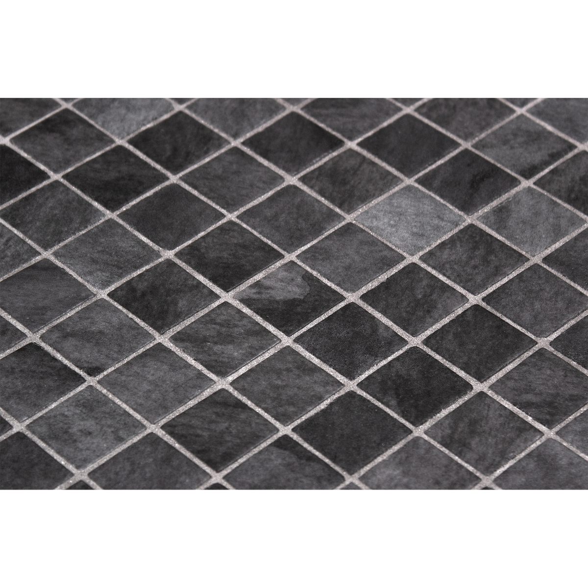 Basalt Glass Structured Mosaic