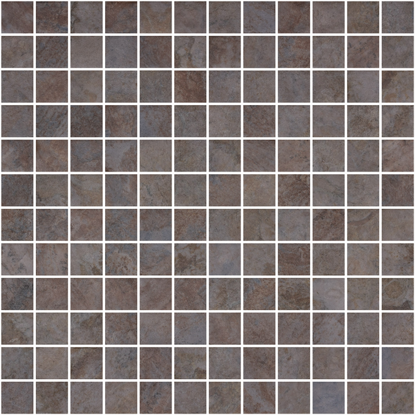 EcoStone Slate Glass Structured Mosaic