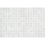 Opalo Blanco Glass Structured Gloss Mosaic