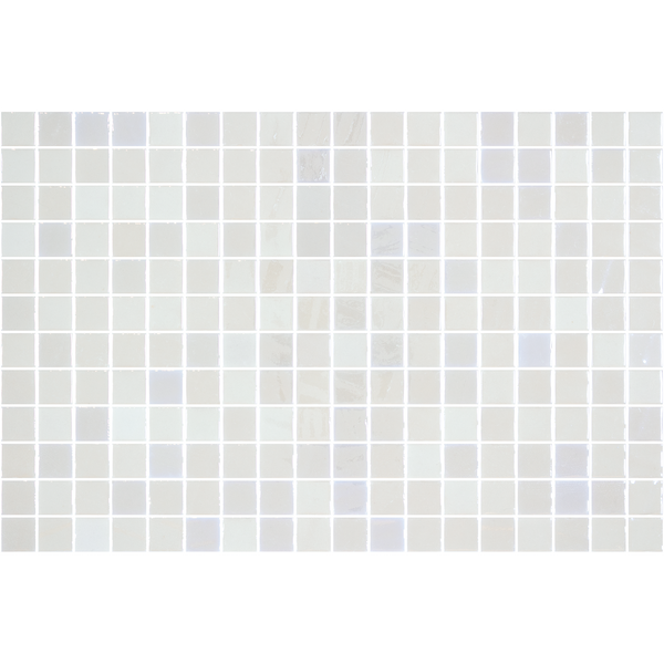 Opalo Blanco Glass Structured Gloss Mosaic