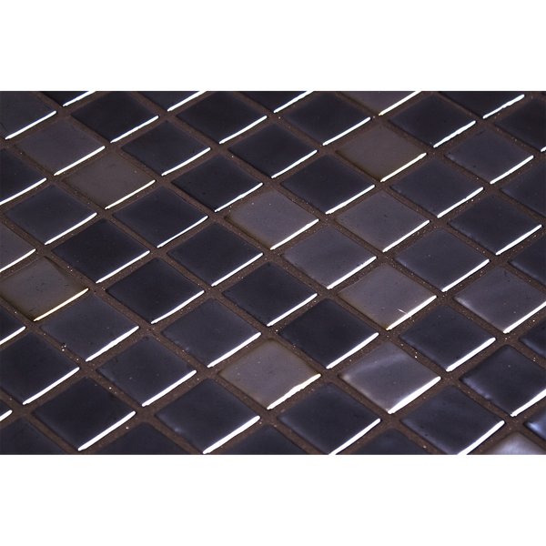 Negro Glass Structured Gloss Mosaic