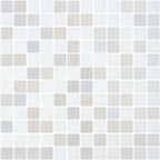Stoneglass Opalo Blanco Glass Structured Mosaic