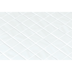 White Structured Gloss Mosaic