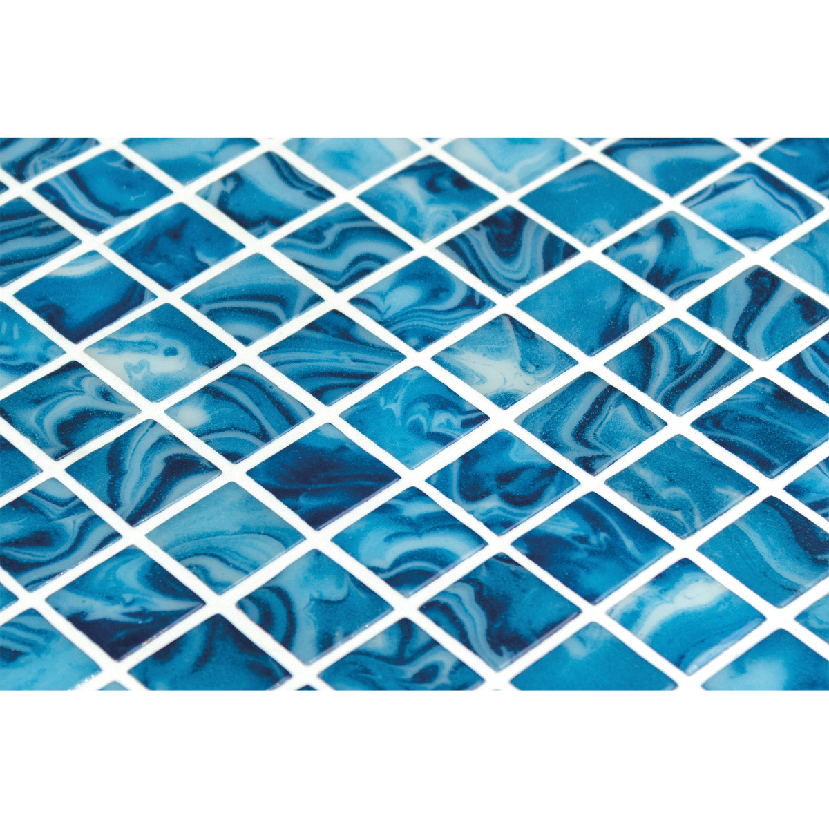 Navagio Gloss Glass Structured Mosaic
