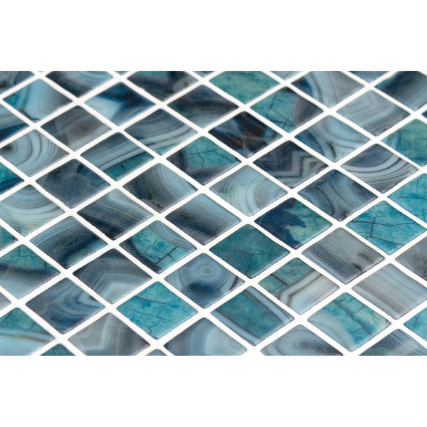 Bornea Gloss Glass Structured Mosaic