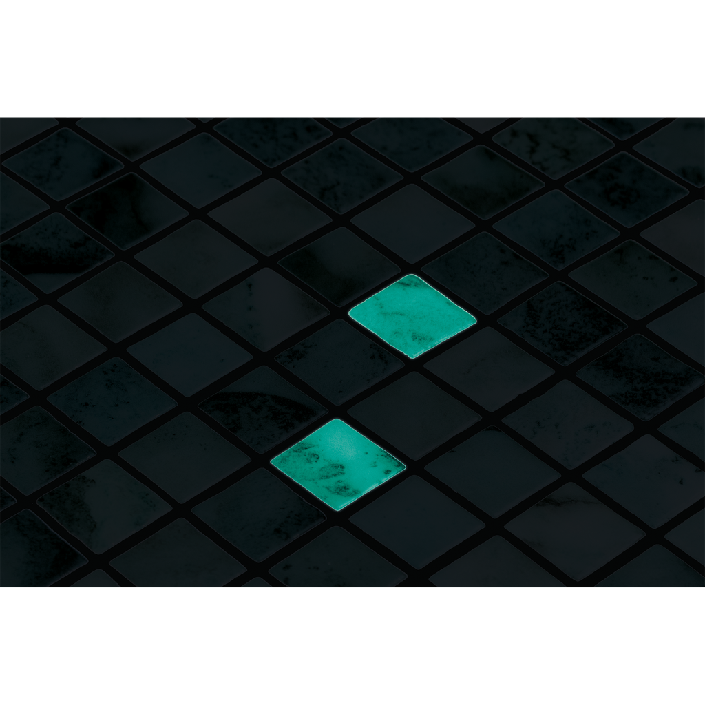 Caribu Gloss Glass Structured Mosaic