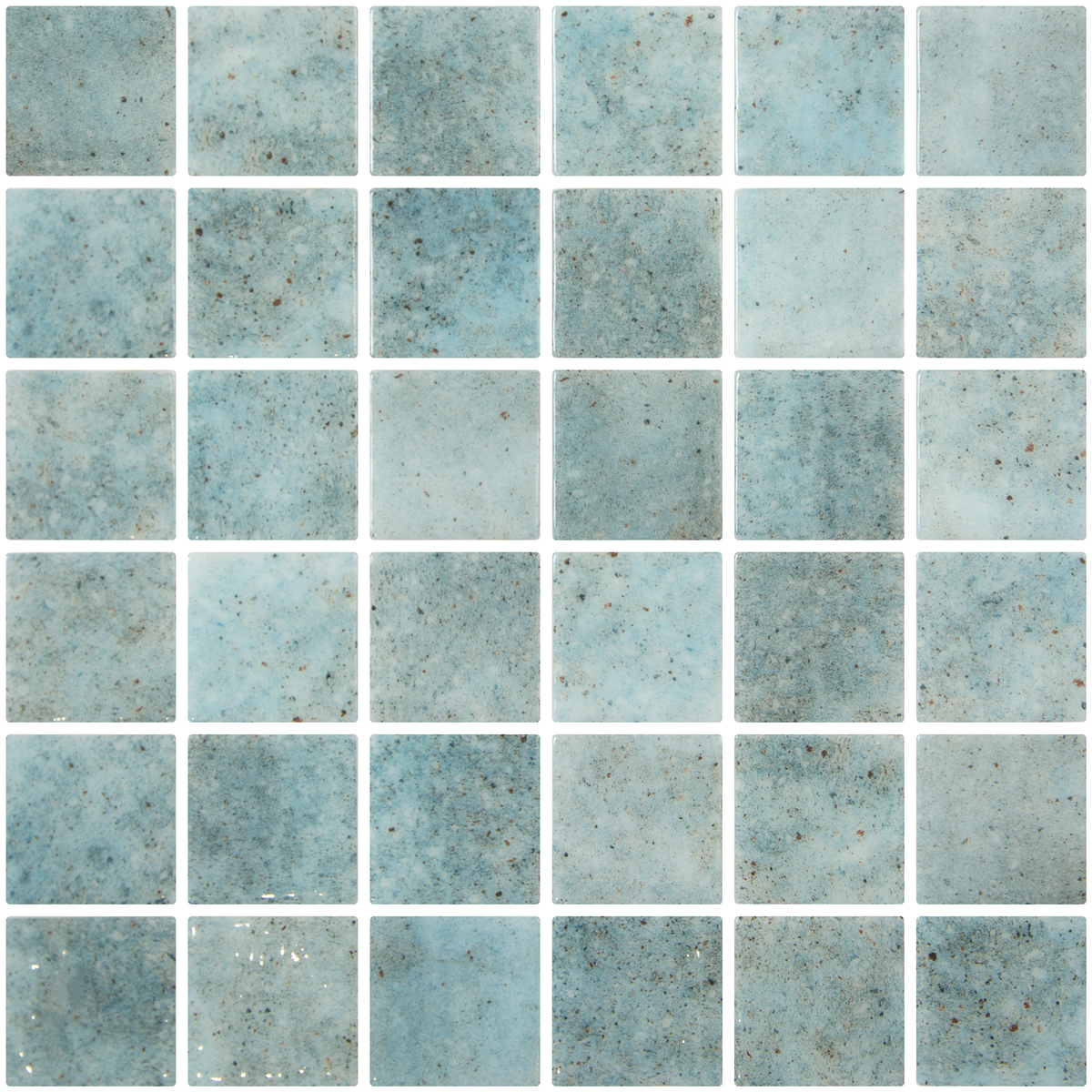 Pure Product Example Penta Pure Paleaqua Glass Structured Gloss Mosaic – Beaumont Tiles