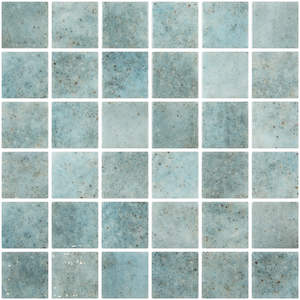 Penta-Pure Paleaqua Glass Structured Gloss Mosaic