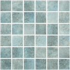 Penta-Pure Paleaqua Glass Structured Gloss Mosaic