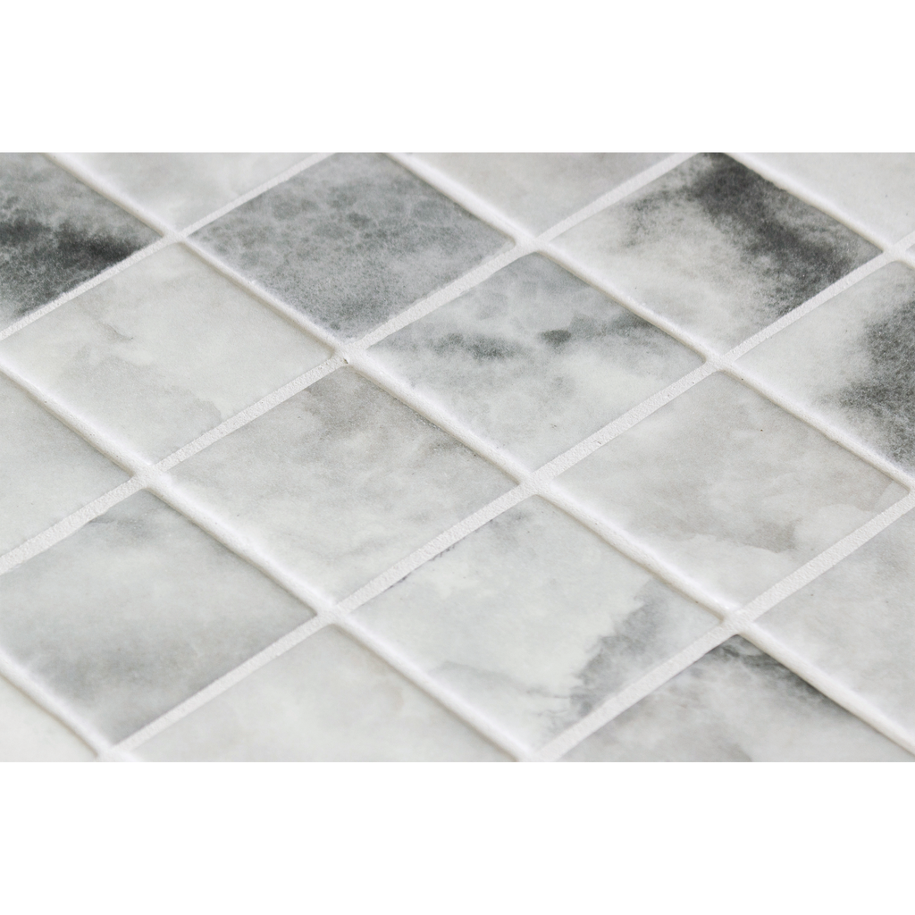 EcoStone Onice Glass Structured Mosaic