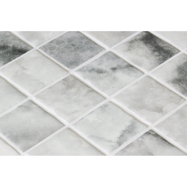 EcoStone Onice Glass Structured Mosaic