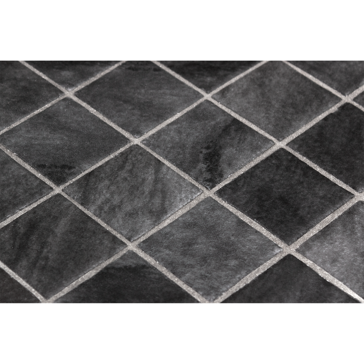 EcoStone Basalt Glass Structured Mosaic