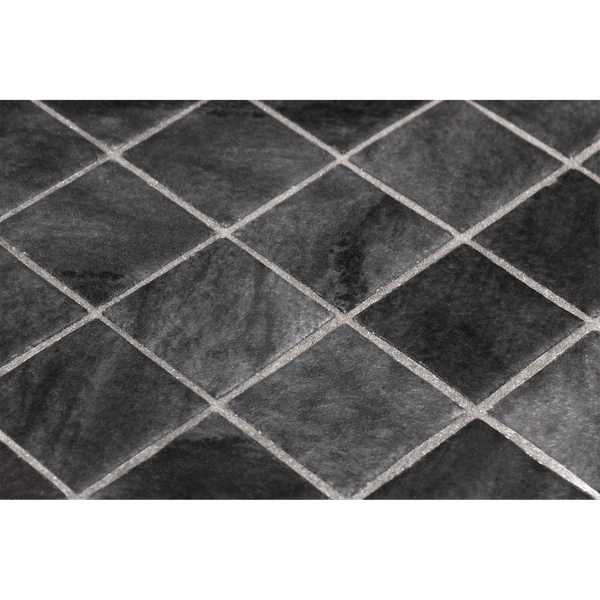 EcoStone Basalt Glass Structured Mosaic