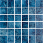 Penta Vanguard Arrec Blue Glass Structured Gloss Mosaic