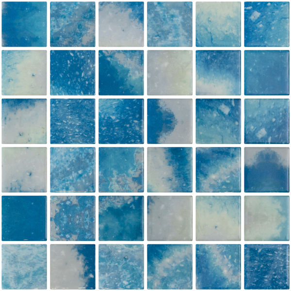 Penta Vanguard Bluestone Glass Structured Gloss Mosaic