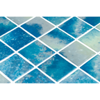 Vanguard Bluestone Glass Structured Gloss Mosaic