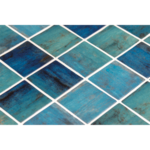 Vanguard ForestBlue Glass Gloss Structured Mosaic