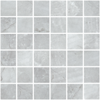 Penta EcoStone Greige Glass Structured Mosaic
