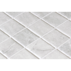 EcoStone Greige Glass Structured Mosaic
