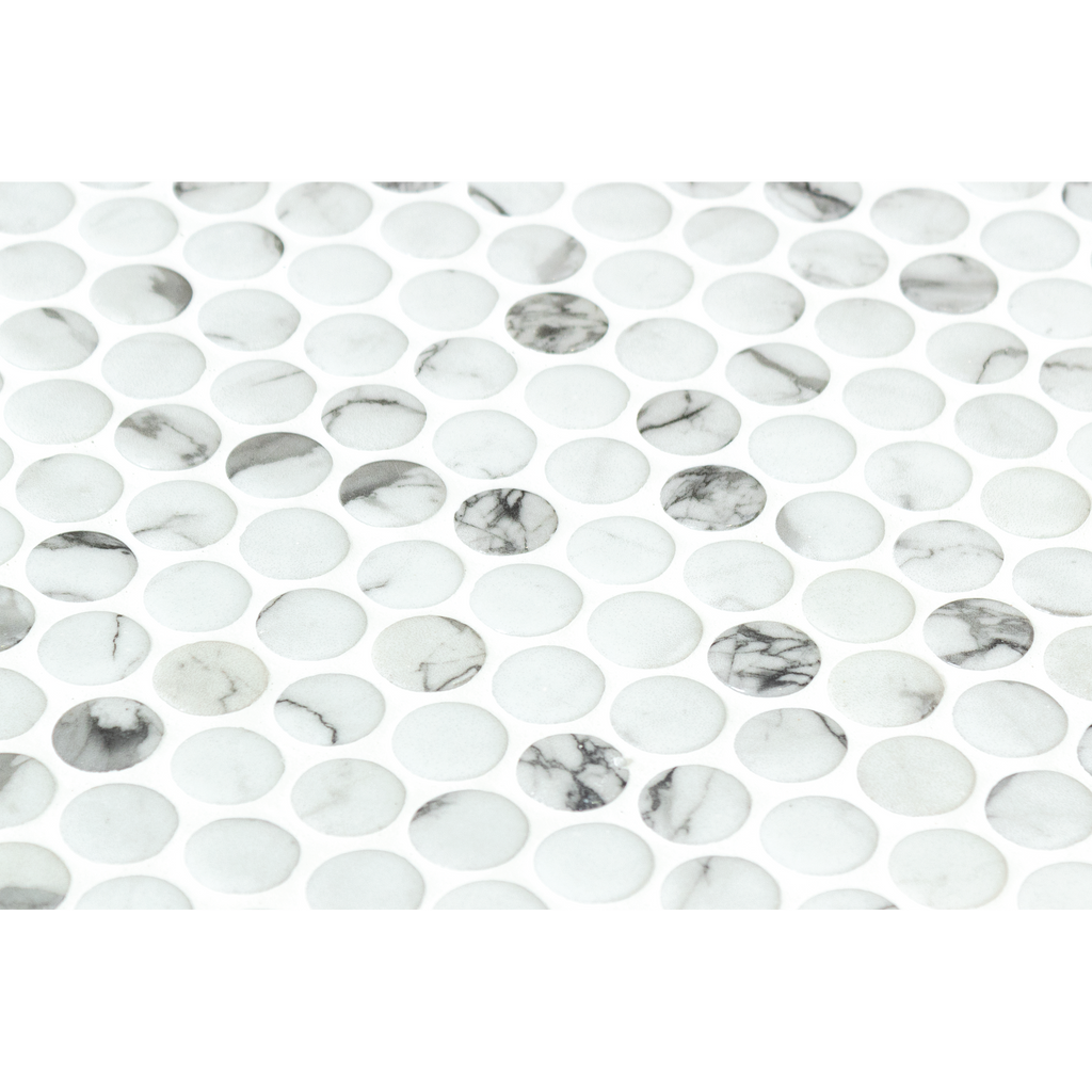 EcoStone Fosco Glass Structured Mosaic