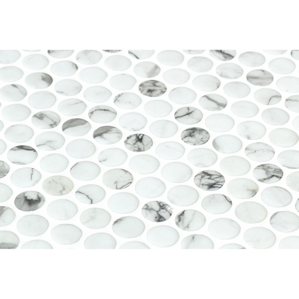 EcoStone Fosco Glass Structured Mosaic