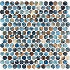 Penny Vanguard Print Glass Structured Gloss Mosaic
