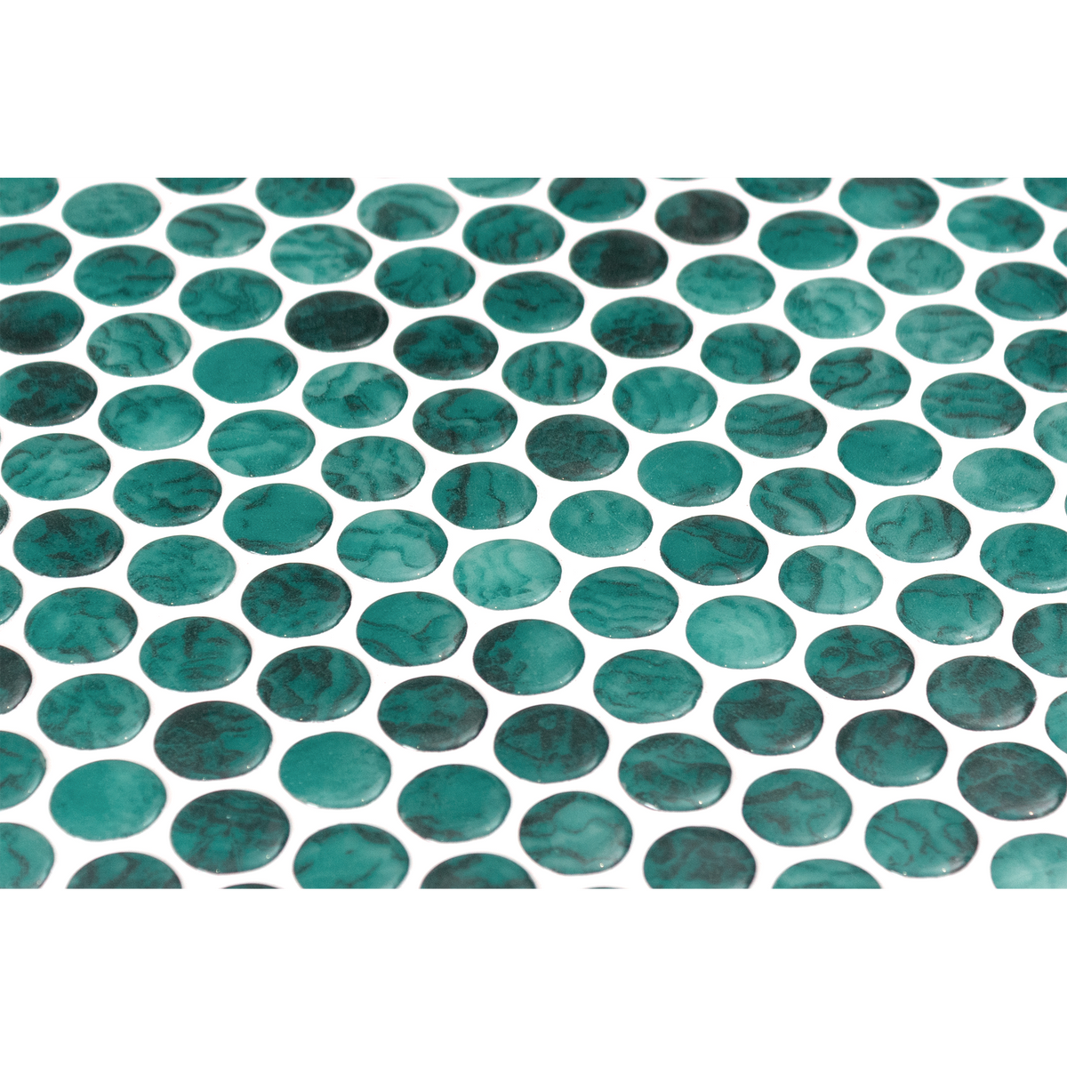 Vanguard Emerald Glass Structured Gloss Mosaic