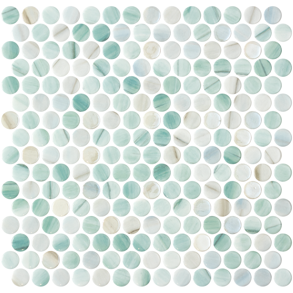 Penny Vanguard Delbin Glass Structured Gloss Mosaic