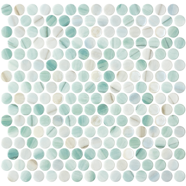 Penny Vanguard Delbin Glass Structured Gloss Mosaic