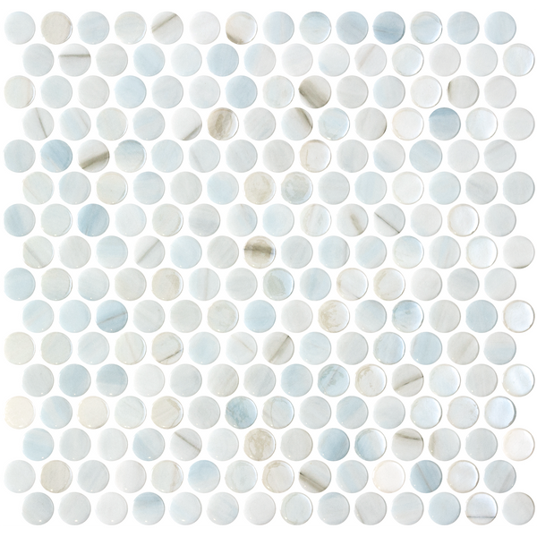 Penny Vanguard Zhoe Glass Structured Gloss Mosaic