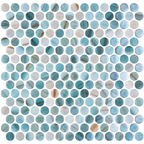 Penny Vanguard Zaira Glass Structured Gloss Mosaic