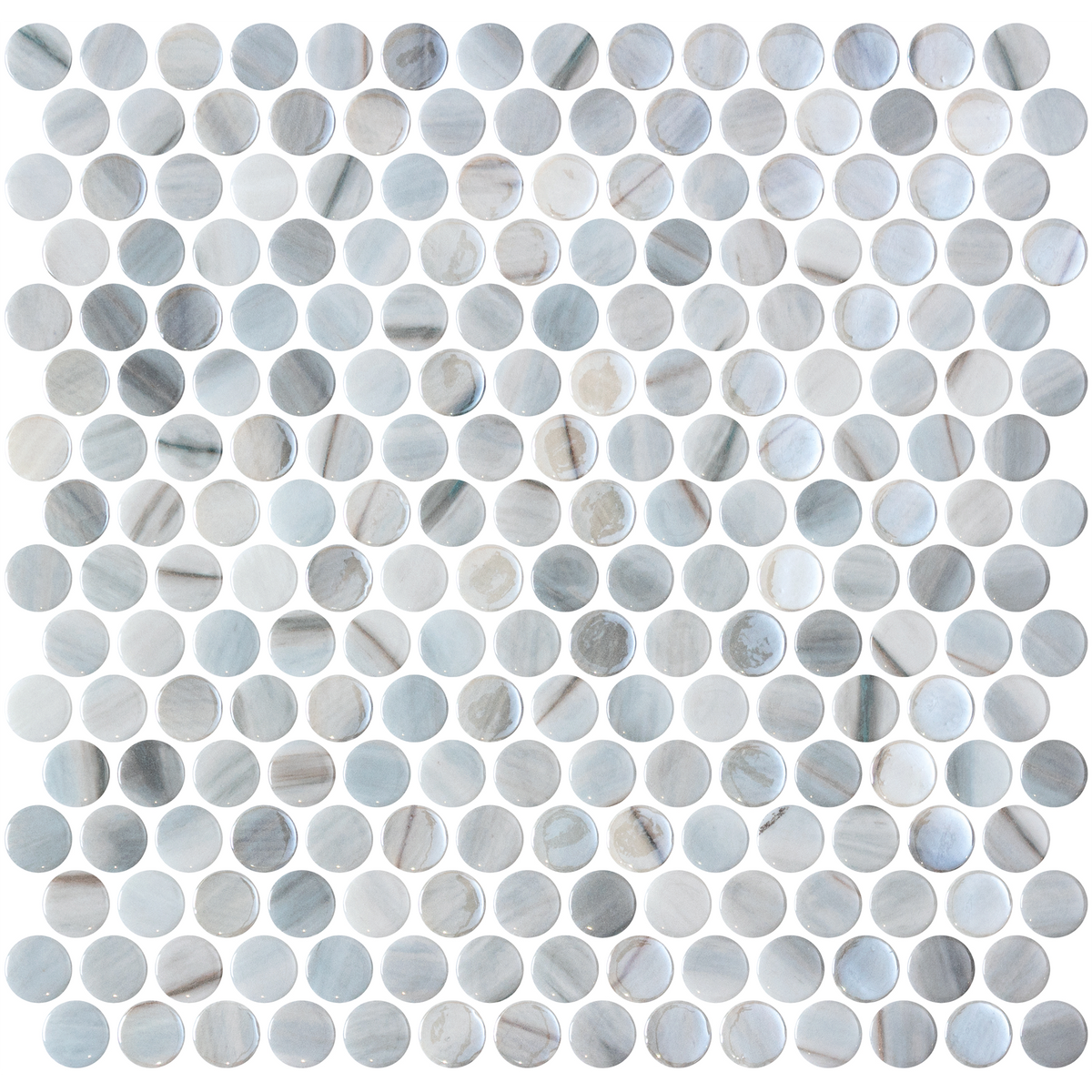 Penny Vanguard Cassian Glass Structured Gloss Mosaic