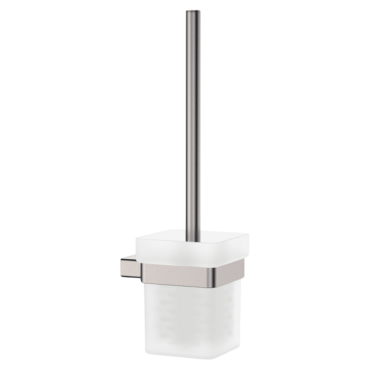Toilet Brush and Holder Brushed Nickel