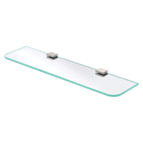 Glass Shelf 500 Brushed Nickel