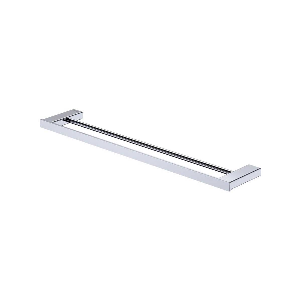 Double Towel Rail 610 Chrome