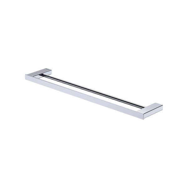 Double Towel Rail 610 Chrome