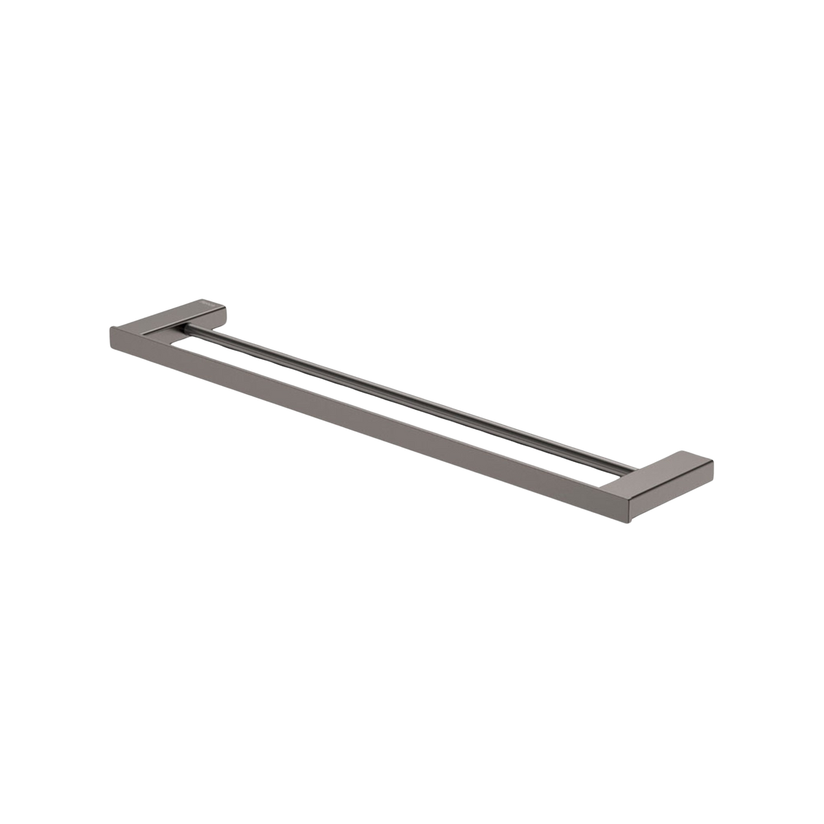 Double Towel Rail 610 Gun Metal
