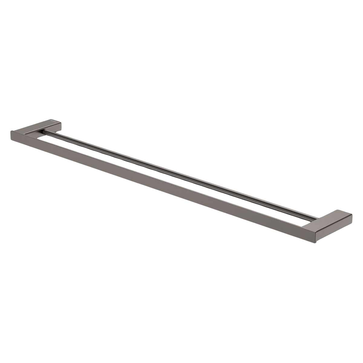 810 Double Towel Rail Gun Metal