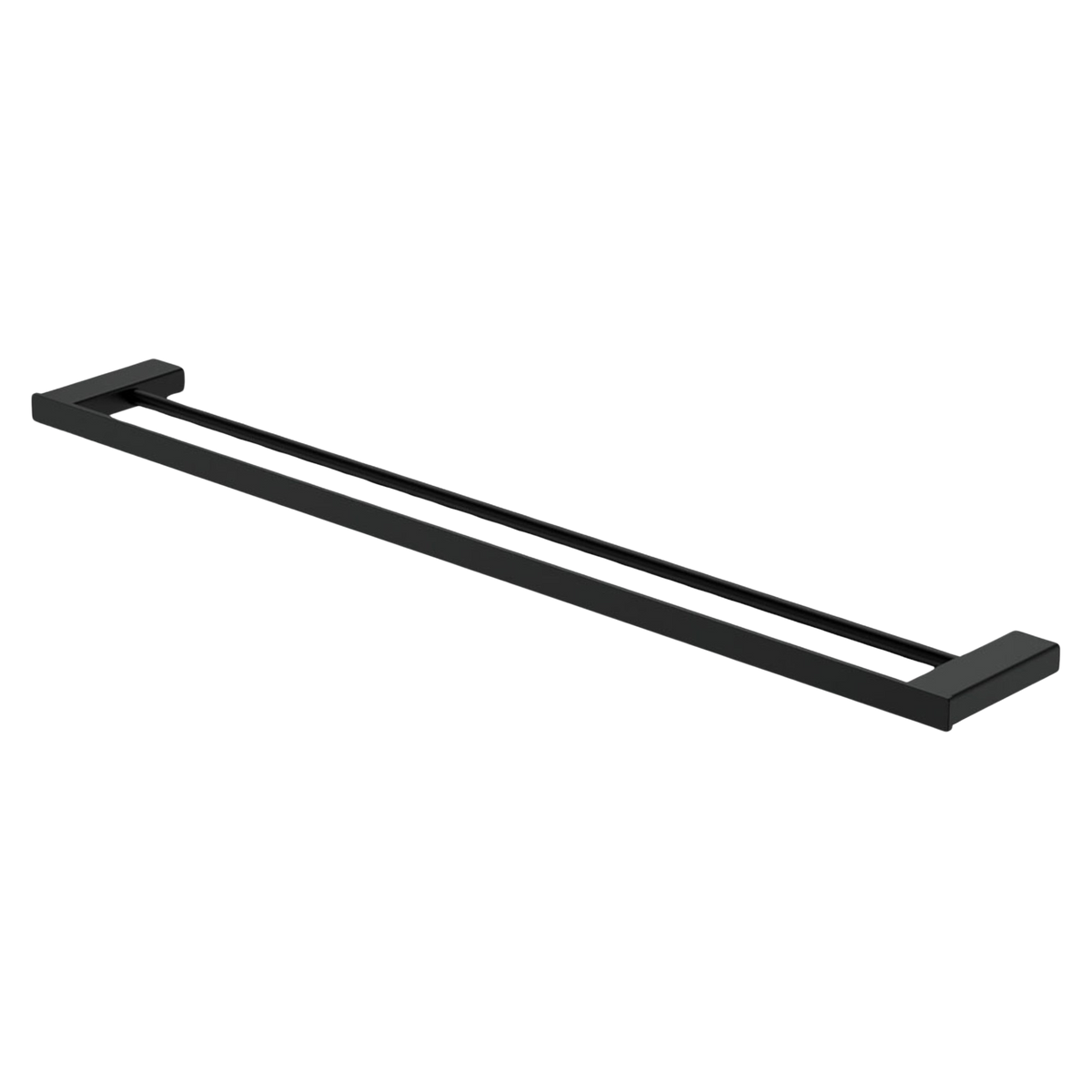 810 Double Towel Rail Matte Black