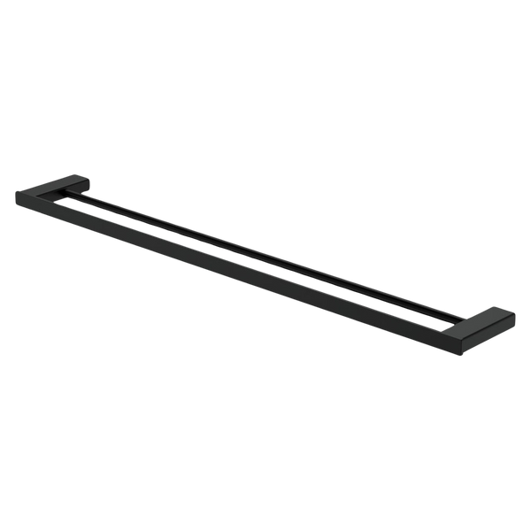 810 Double Towel Rail Matte Black