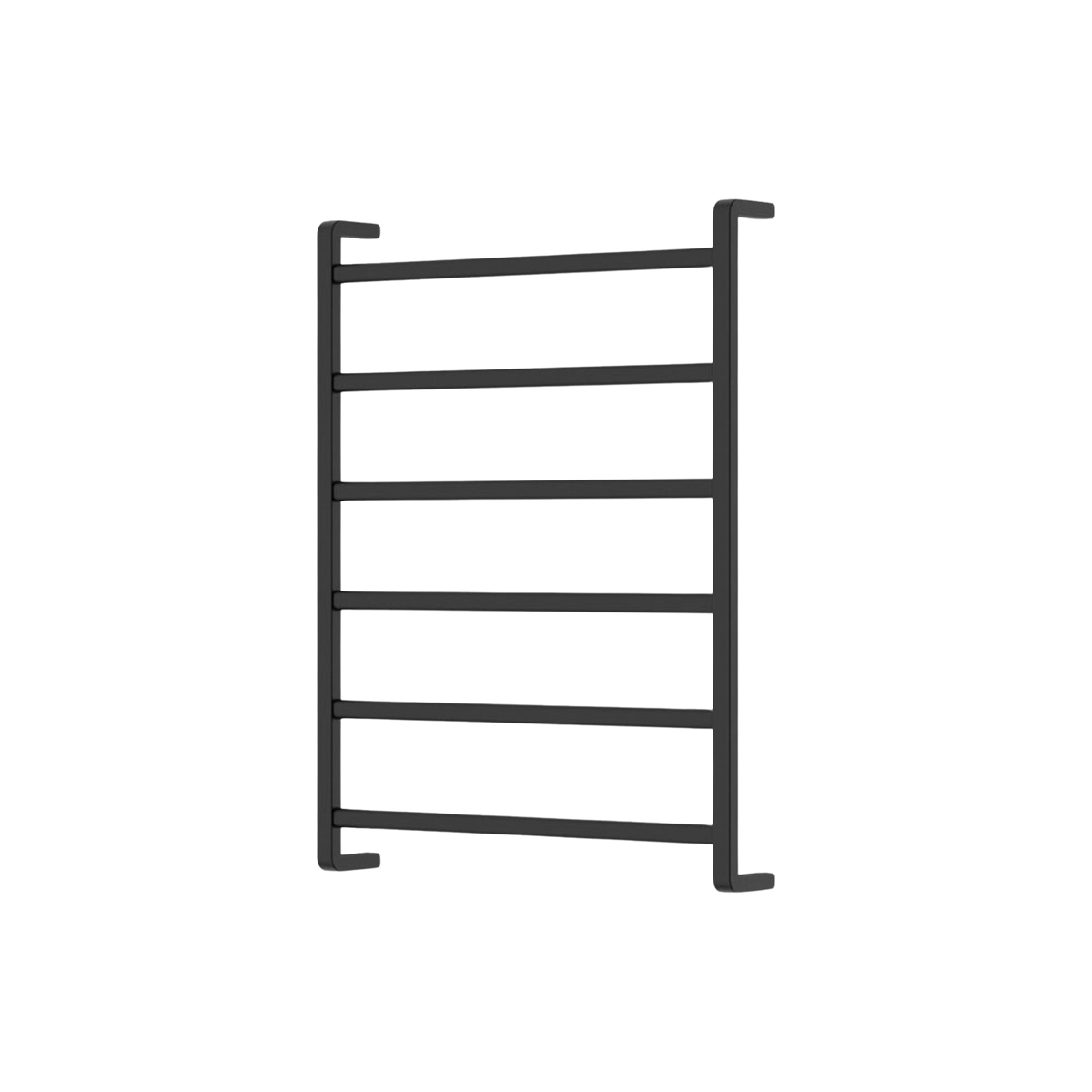 Heated Towel Ladder 600x800 Matte Black