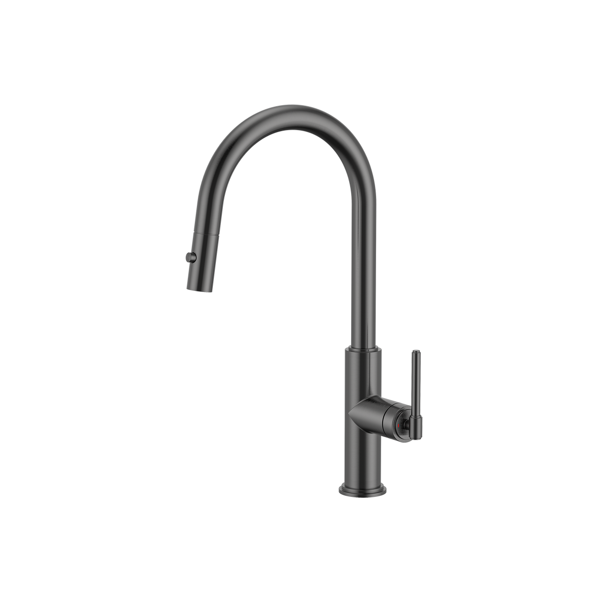 Pull Out Sink Mixer Brushed Gun Metl