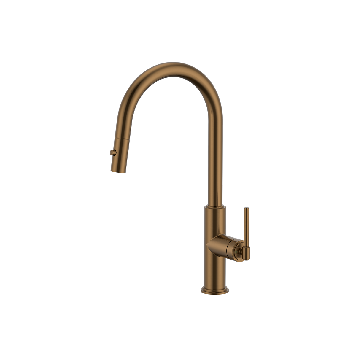 Pull Out Sink Mixer Brushed Copper