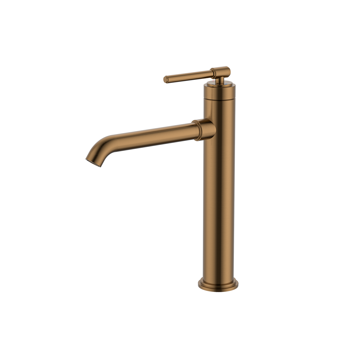 Vessal Basin Mixer Brushed Copper
