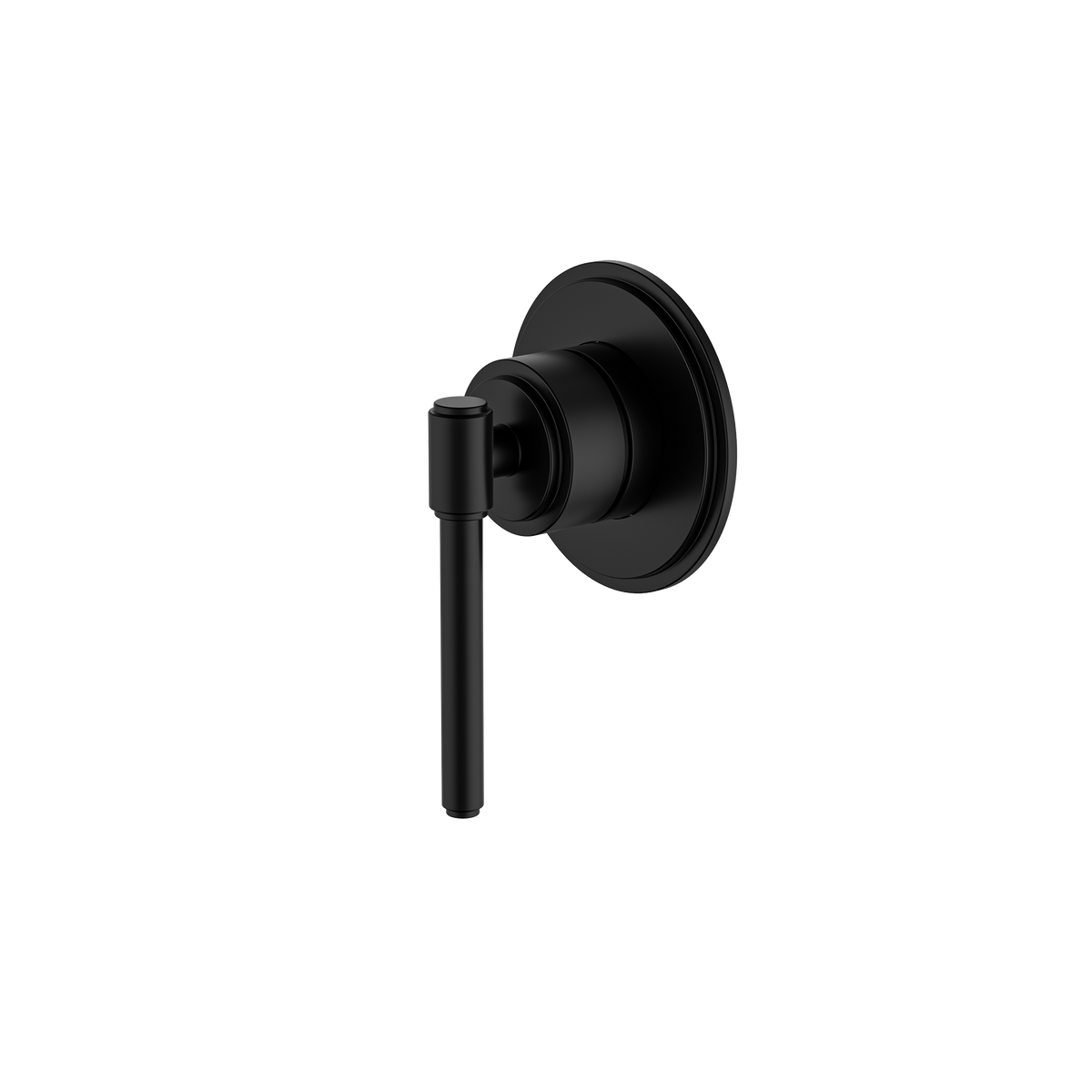 Shower Mixer Trim Kit Matte Black