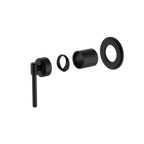 Shower Mixer Trim Kit Matte Black