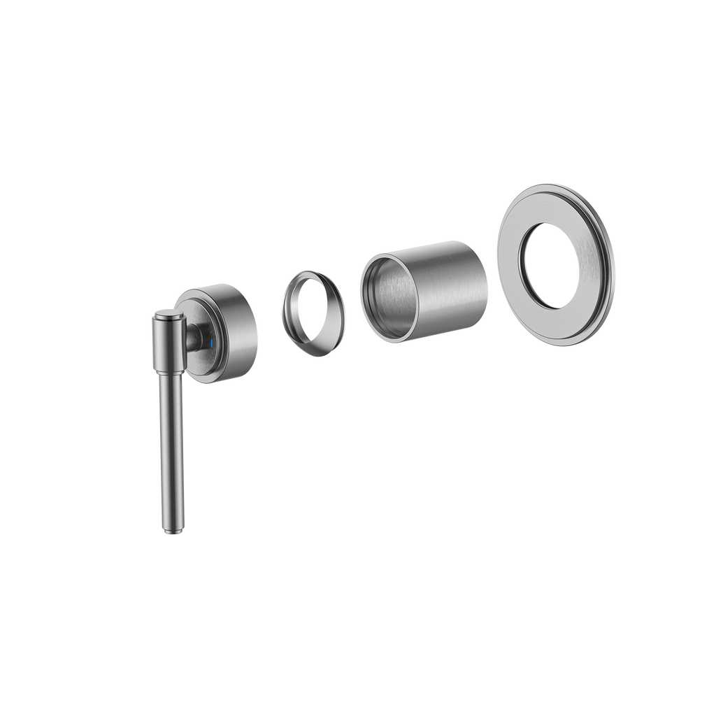 Shower Mixer Trim Kit Brushed Nickel