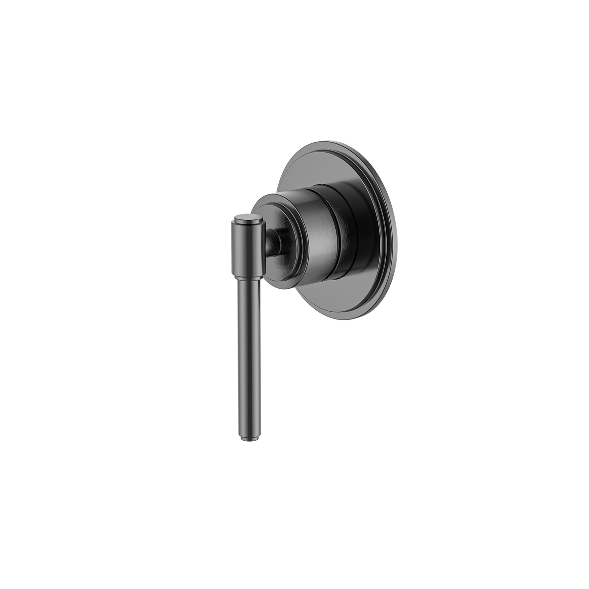 Shower Mixer Trim Kit Brushed Gun Metal
