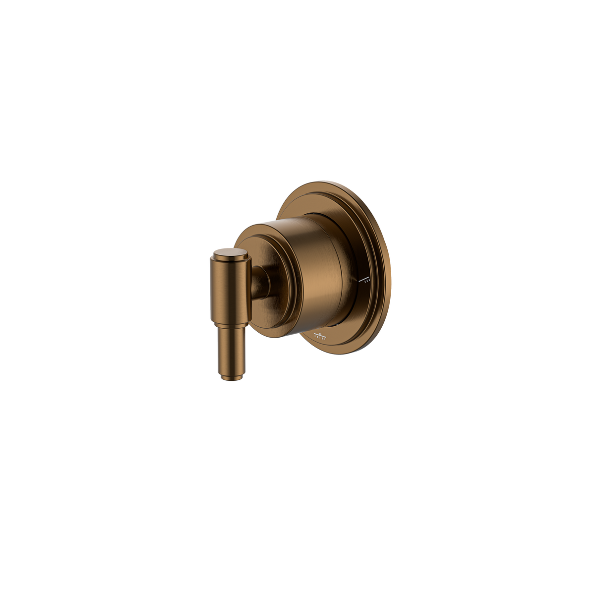 Retrofit Shower Divertor Brushed Copper