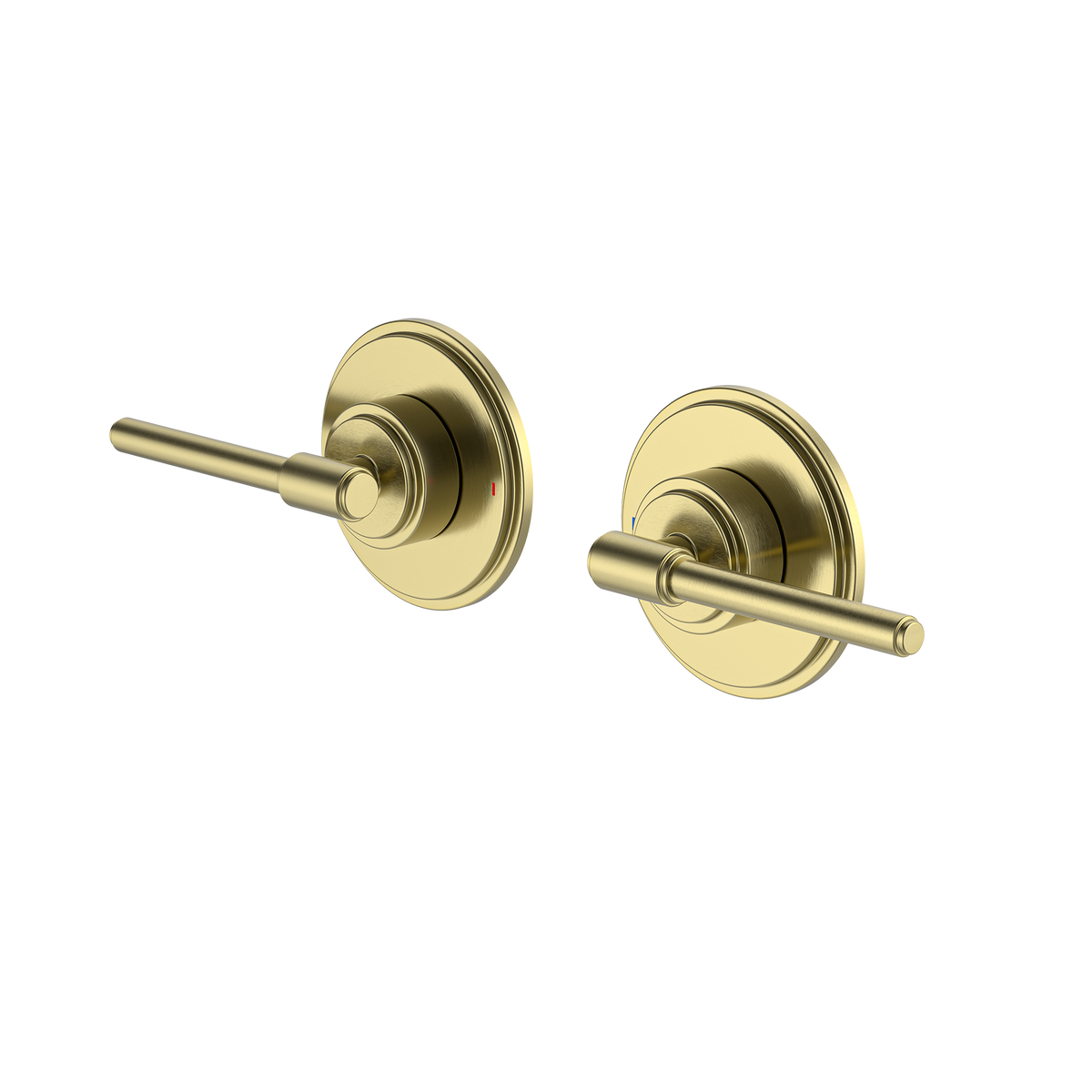Wall Top Assembly Brushed Gold